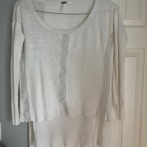 Free people white shirt